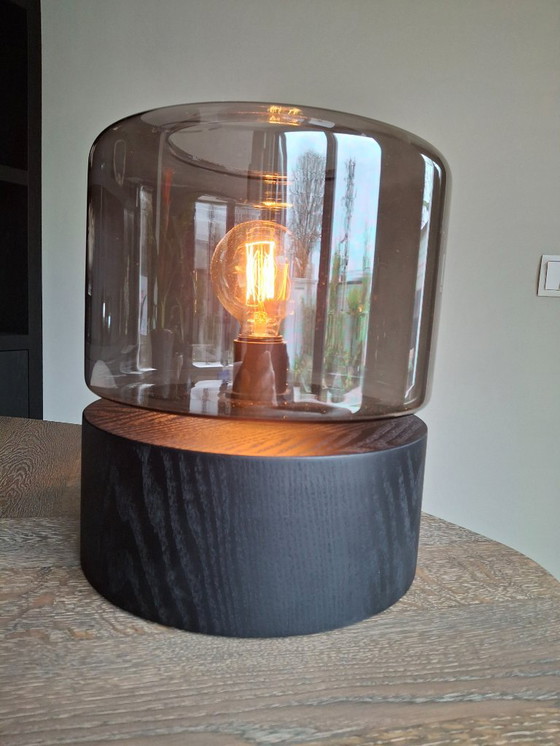 Image 1 of tafellamp By Eve drum black