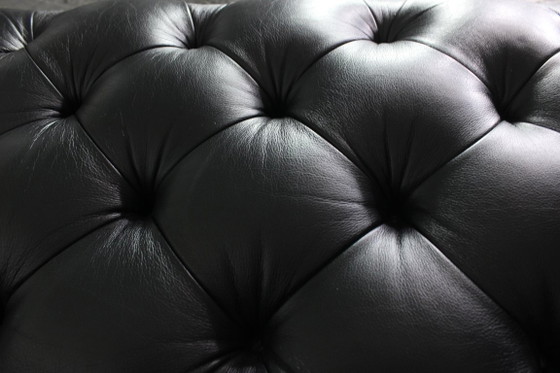 Image 1 of Wittmann Edwards Design leather sofa, a classic top seat