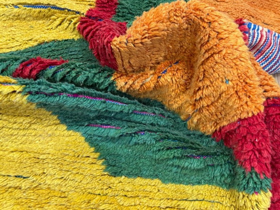 Image 1 of Tapis marocain artesanal en laine 300cmx150cm