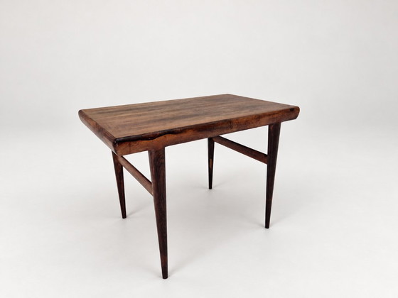 Tavolino in palissandro di Johannes Andersen, CFC Silkeborg, Danimarca, anni '60 – Tavolini, Legno (photo 2 of 20)
