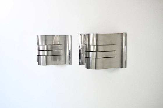 Image 1 of Paar italienische Wandlampen, 1960er Jahre