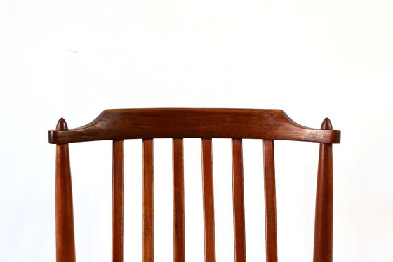 Image 1 of Set of 4 Scandinavian vintage Breox teak chairs, 1960