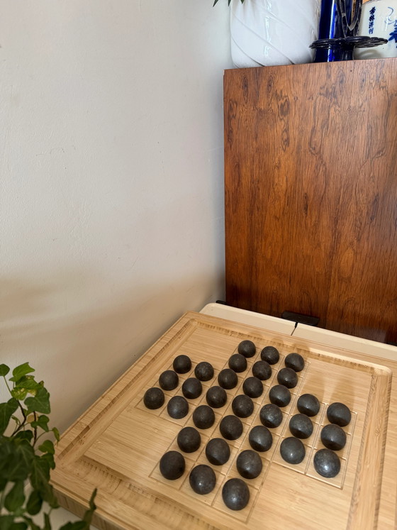 Juego de Solitario XXL – Objetos decorativos, Metal, Bamboo, Vintage (photo 4 of 8)