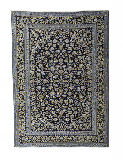 Tapis d'Orient Keshan noué à la main - 394 X 280 cm