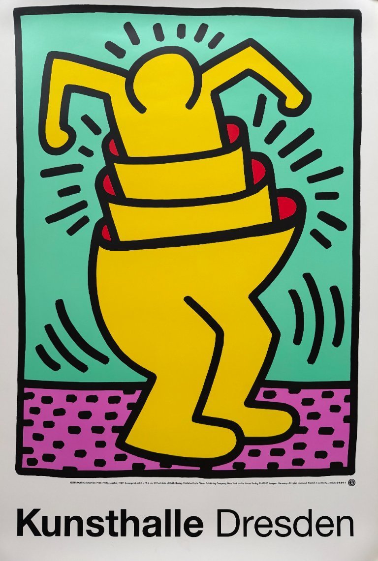 Keith Haring (1958-1990), Untitled, 1989, copyright The Estate of