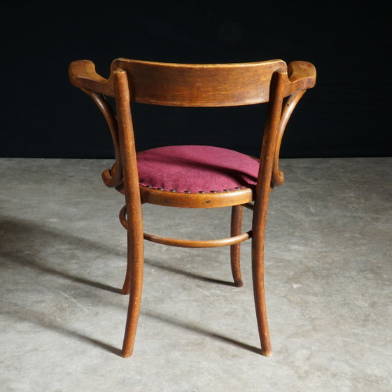Antique Thonet 233 Chair – 1920s – Office chairs, Textile, Vintage (photo 6 of 8)