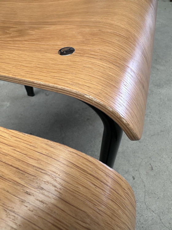Set di 6 sedie Vitra Standard, Jean Prouvé (prezzo del set) – Sedie da pranzo, Wood, Metal (photo 5 of 8)