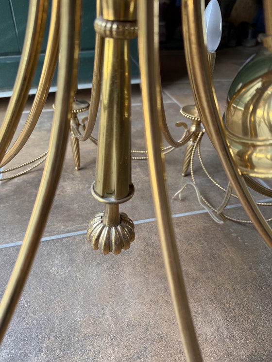 Image 1 of Messing-Kronleuchter Gaetano Sciolari