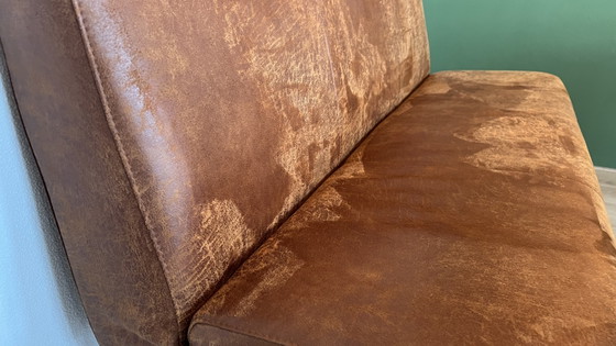 Image 1 of Rona Dining sofa 3-seater micro leather Bari Cinnamom 94