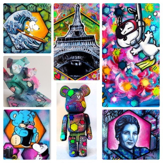 Image 1 of Priscilla VETTESE - Adèle love D - Artist's painting