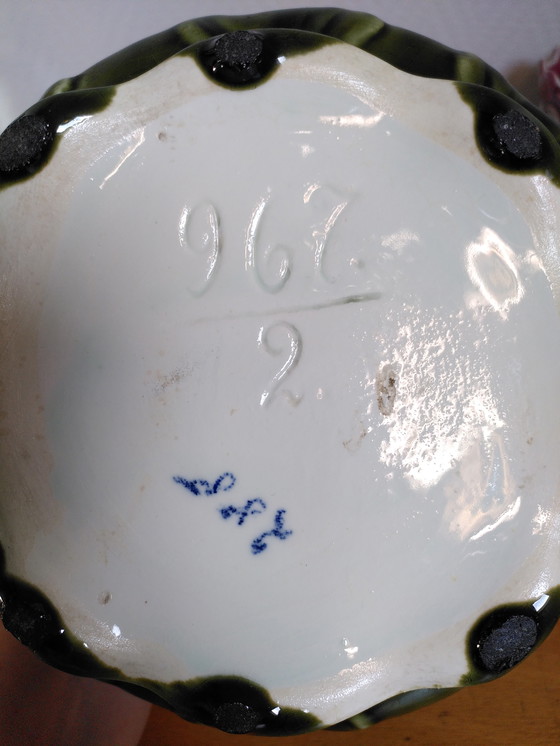 Image 1 of Paar Jugendstil-Topflappen