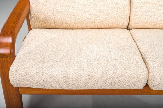 Image 1 of  Mid-Century Modern Danish Two-Seater Teak Sofa, 1960s