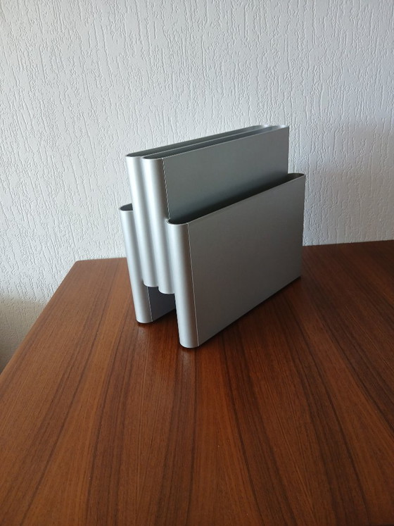 Kartell Magazine Rack - Giotto Stoppino - 1970s – Plastic (photo 5 of 7)