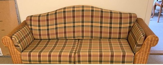Rotan Bank – Banken, Rattan, Textile (photo 3 of 5)