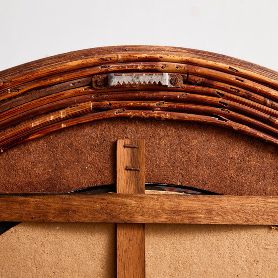 Image 1 of MK10991 Espejo con marco de caña