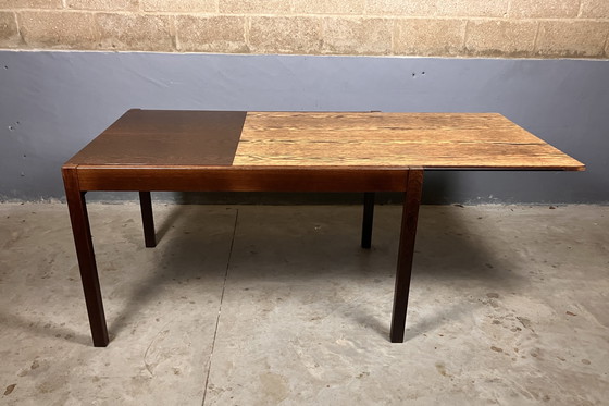 Image 1 of Pastoe Wenge table desk Braakman extendable