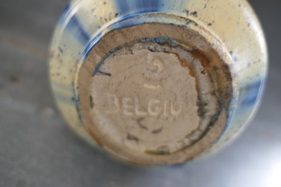 Image 1 of Art Deco vaas Faiencerie de Thulin België