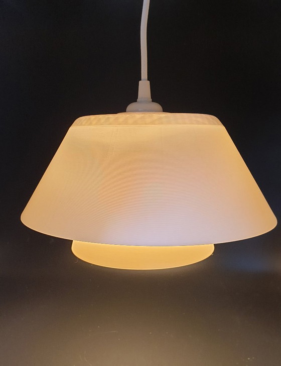 Image 1 of Lampe design - LL11 Blanc pur - Design danois - Suspension - Matériau éco-responsable et durable