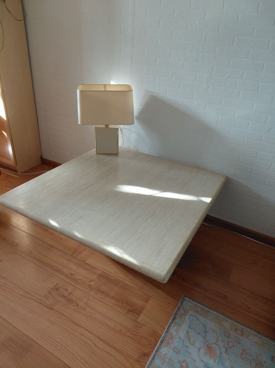 Travertine Coffee Table (photo 2 of 5)