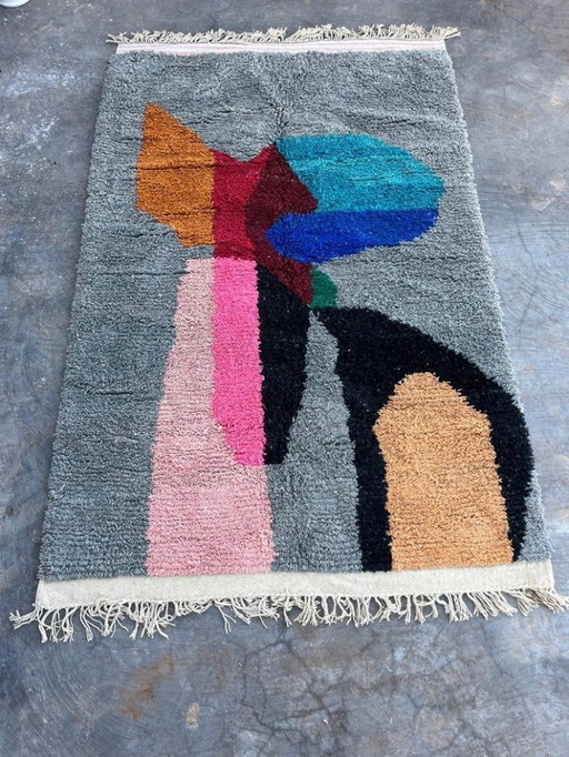 Handgefertigte marokkanische Tapisserie 300 x 150 cm