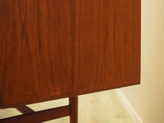 Image 1 of Teakhouten highboard, Deens ontwerp, jaren 60, gemaakt in Denemarken.