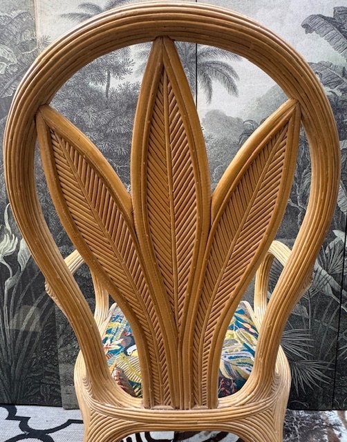 Image 1 of 6 Esszimmerstühle aus Bambus von Vivai del Sud