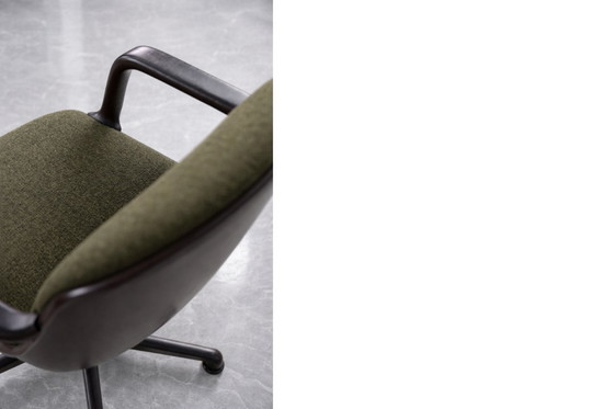Image 1 of Vintage Mid-Century German Modern Office Chairs by Charles  Pollock for Comforto, 1970s, Set of 2