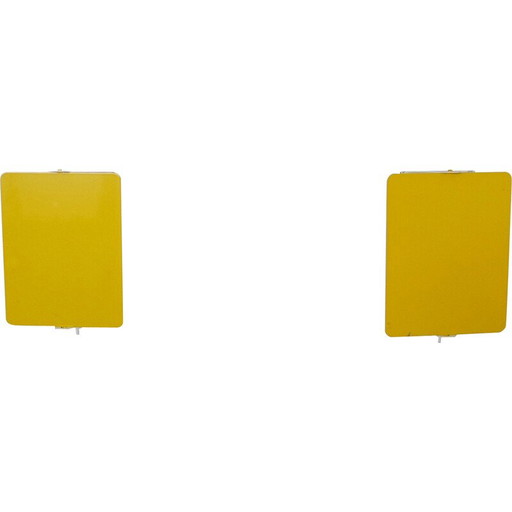 Set of 3 vintage wall lamp by Charlotte Perriand for Steph Simon, France 1960
