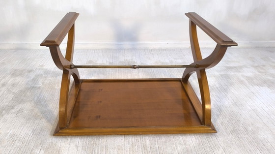 ✨ Bellissima coppia di tavoli vintage in teak – Carrello bar & tavolino – Benoit-Guyot Lyon ✨ – Benoit Guyot (photo 17 of 20)