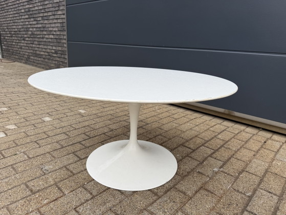 Image 1 of Table basse haute tulipe vintage Knoll, Eero Saarinen