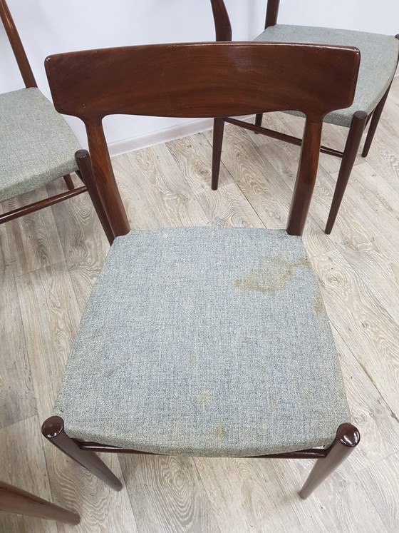 Chaises Mid-Century No. 603 de Lübke, années 1960, Lot de 5 – Chaises de salle à manger, Mid Century Modern (photo 6 of 17)