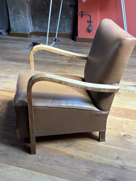 Image 1 of Art deco fauteuil 1960