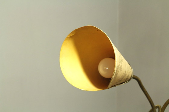 Image 1 of Italienische Stehlampe aus Messing mit drei Leuchten, 1960er Jahre