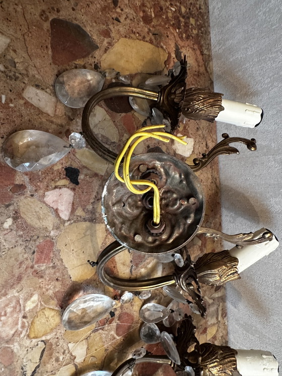 Image 1 of Par de apliques de pared estilo Luis XV