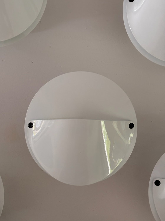 Giovi wandlamp van Achille Castiglioni voor Flos, 1982, wit gelakt metaal, vintage verzamelobject (photo 13 of 15)