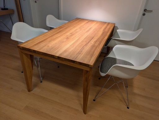 Eettafel Massief Eikenhout Maatwerk door Meubelmaker