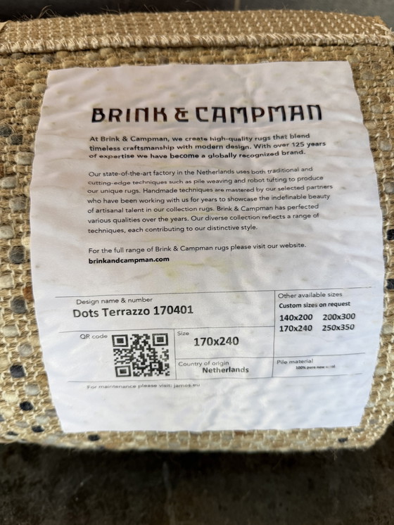 Image 1 of Brink en Campman Dots Terrazzo tapijt NIEUW