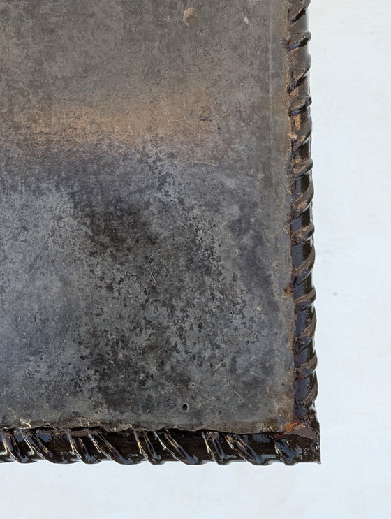 Image 1 of Side table - Mini cube table - Brutalist style