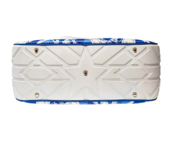 Image 1 of Borsa DIOR in cuoio blu - 103337