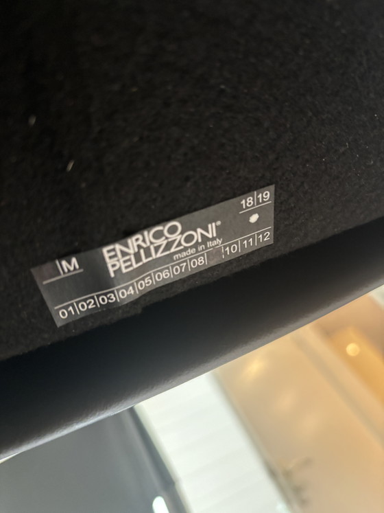 Enrico Pellizzoni Bilbao Stool Barkruk 1 Stuk – Barkrukken, Leather, Metal (photo 5 of 7)