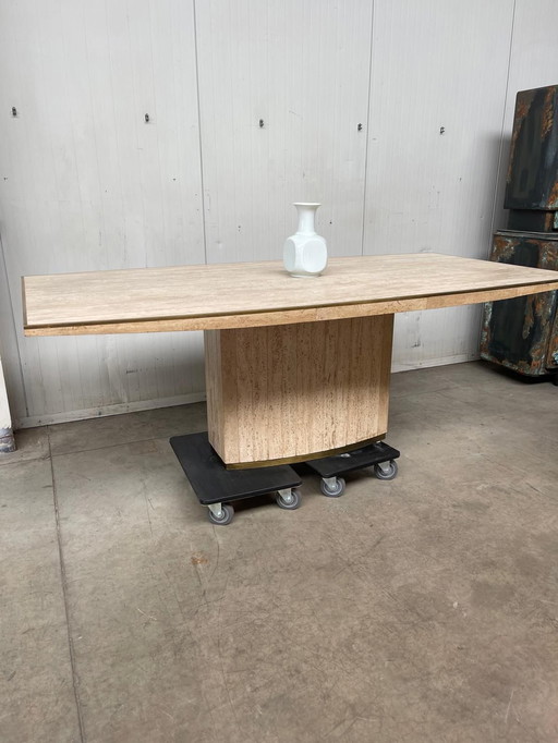 Table de salle à manger vintage Willy Rizzo