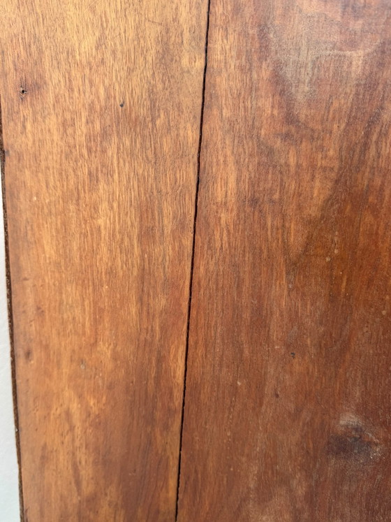 Vintage Wortelhouten Ladekasten – Wood, Brass (photo 4 of 15)