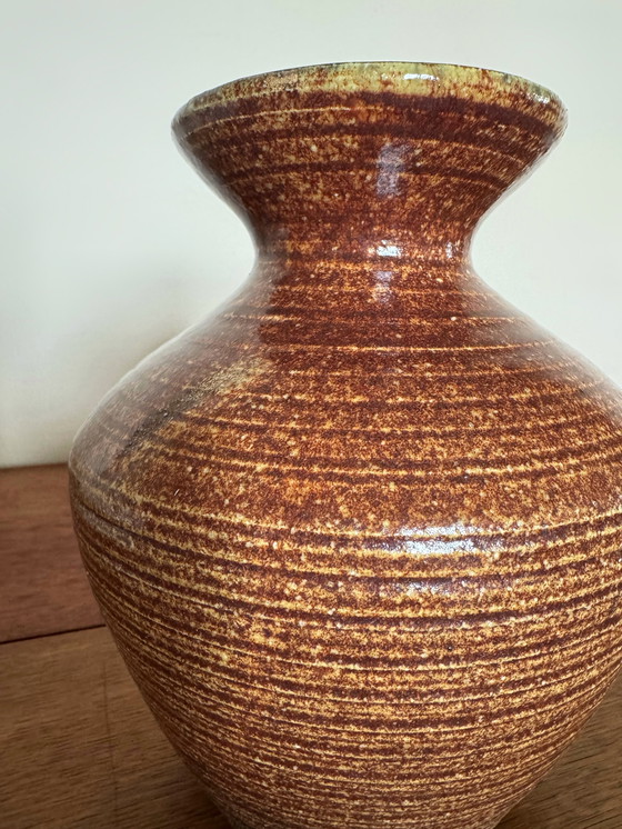 Image 1 of Vase Keramik Accolay 60er Jahre