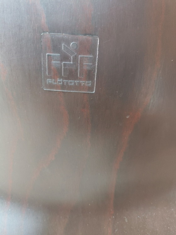 Image 1 of Silla de comedor, madera cromada, Flötotto, década de 1970.