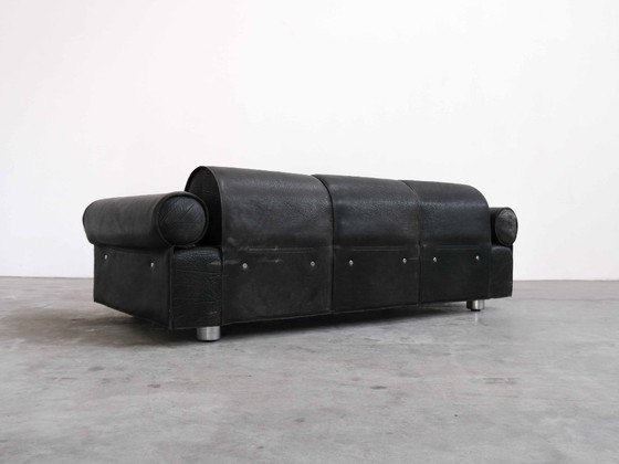 Image 1 of Divano vintage Marzio Cecchi anni '70 in pelle di bufalo 