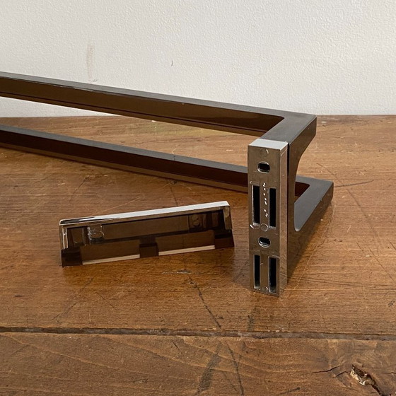 Image 1 of Juego de 2 toalleros. 1970. Plexiglás.