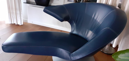 Chaise Parabolica Bleu Leolux