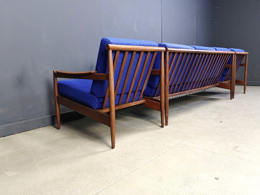 Mid Century skandinavische Sofagarnitur, 1960er Jahre