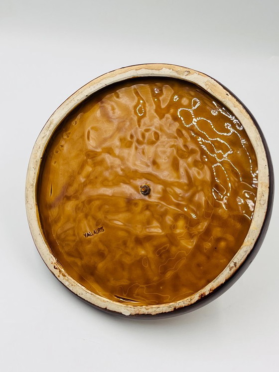 Image 1 of Plateau à fromages décor chaudron Vallauris