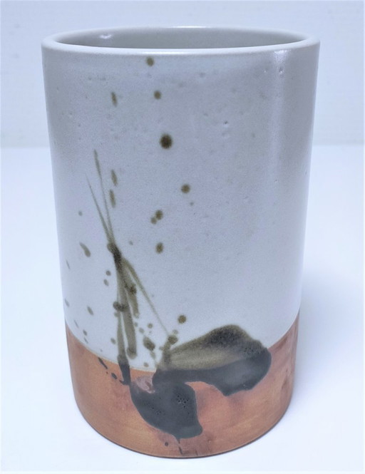 aardewerk vaas met de duif